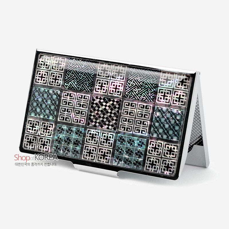 창살무늬 명함집