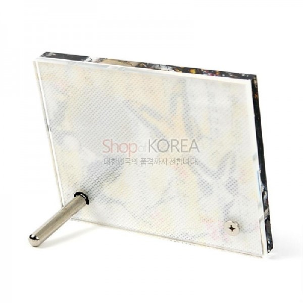 탁상용시계-매화나비 - 전통무늬가 새겨진 탁상용 시계