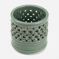 청자투각연필꽂이