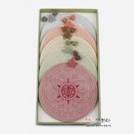 [소산당]누비컵받침연꽃-원형5종