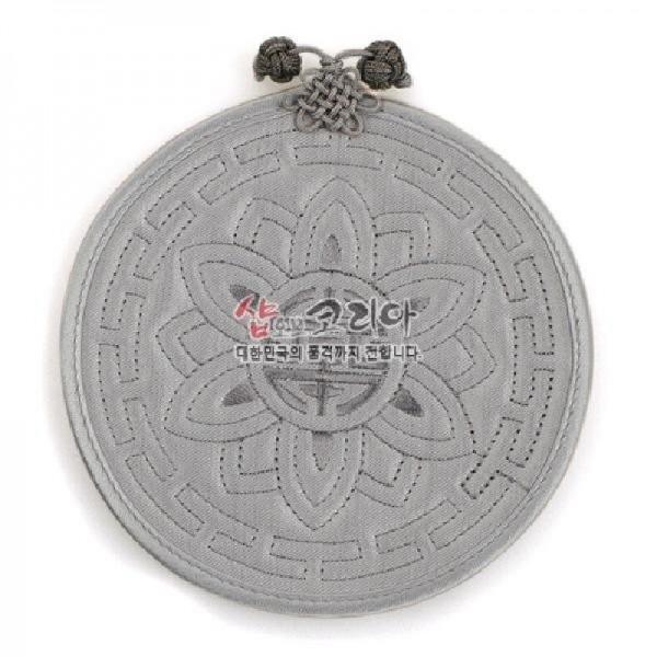 [소산당]누비컵받침연꽃-원형5종 - 예쁜 매듭과 누비가 특징인 제품