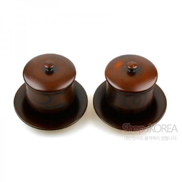 천연옻칠찻잔세트 - 전통의 멋이 살아있는 옻칠찻잔세트