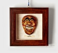 나전 미니액자-양반탈