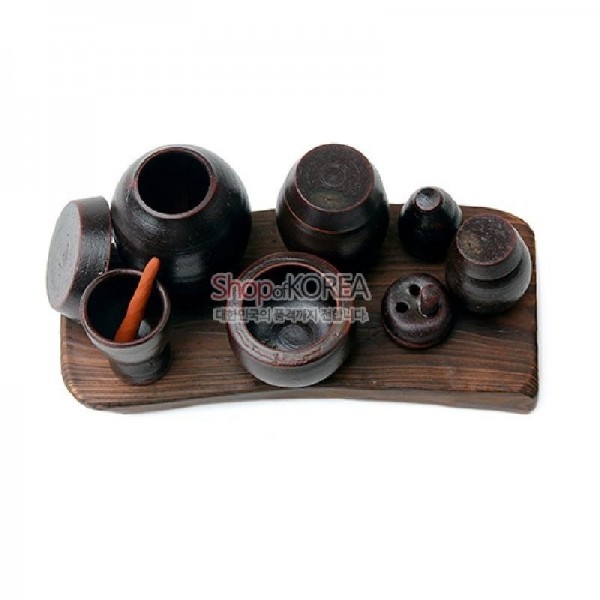 미니 옹기세트7종 - 장식하기 좋은 미니어처 옹기소품