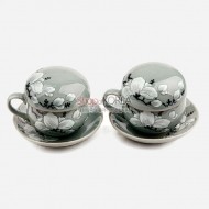 청자목련 2인다기세트