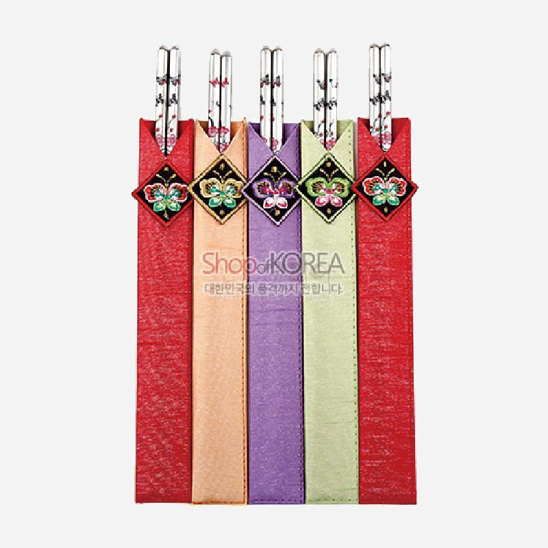 진공젓가락 5종세트-매화