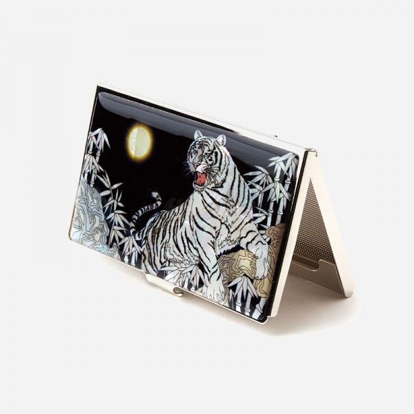 명함집-백호 - 호랑이를 통해 동양적인 매력을 표현한 실용제품