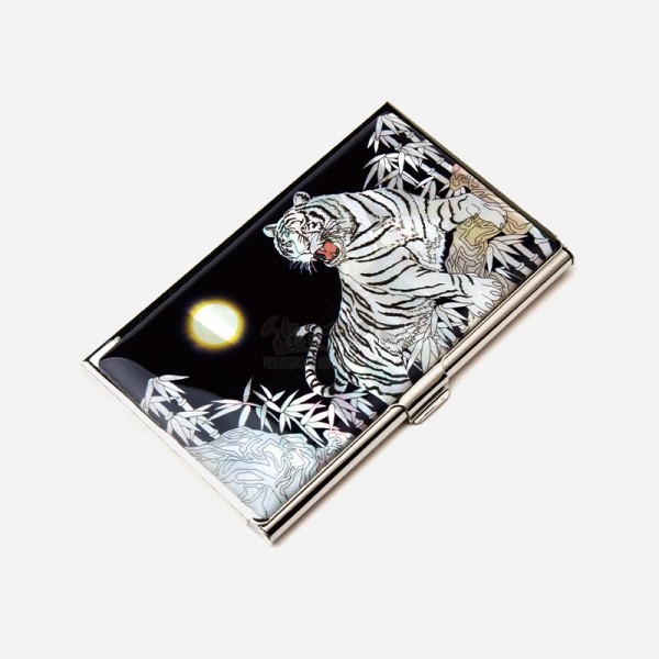 명함집-백호 - 호랑이를 통해 동양적인 매력을 표현한 실용제품