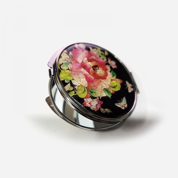 자개손거울-장미 - 한국의 멋과 천연자개의 조화