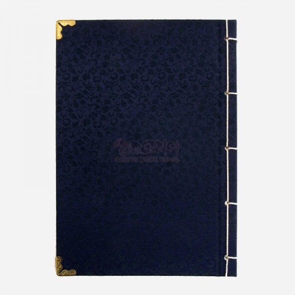 자개비단 오침노트-신윤복 칼춤 - 자개비단으로 만들어진 전통 수공예 오침노트