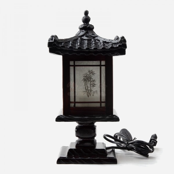 미니좌등-솟을사각기와 - 사각기와의 멋스러움과  나무로 섬세하게 깍아 만든 수작업 좌등