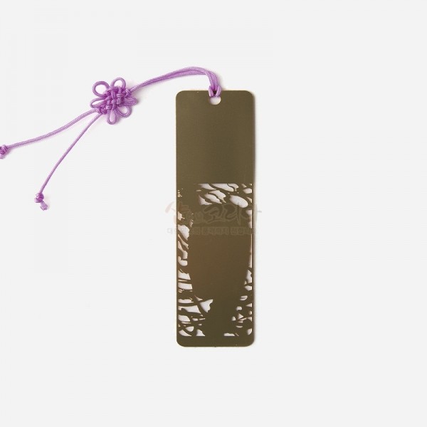 자개 책갈피-호랑이 - 화려하고 용맹한 호랑이와 자개로 다지인된 삼태극