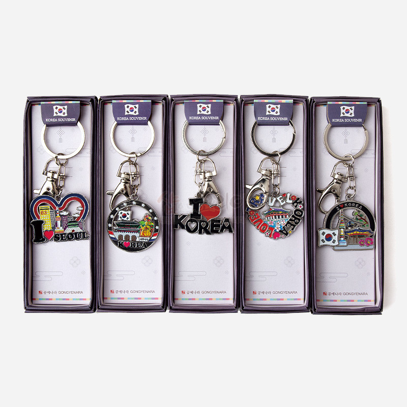 고운 열쇠고리 5p세트- 아이러브코리아