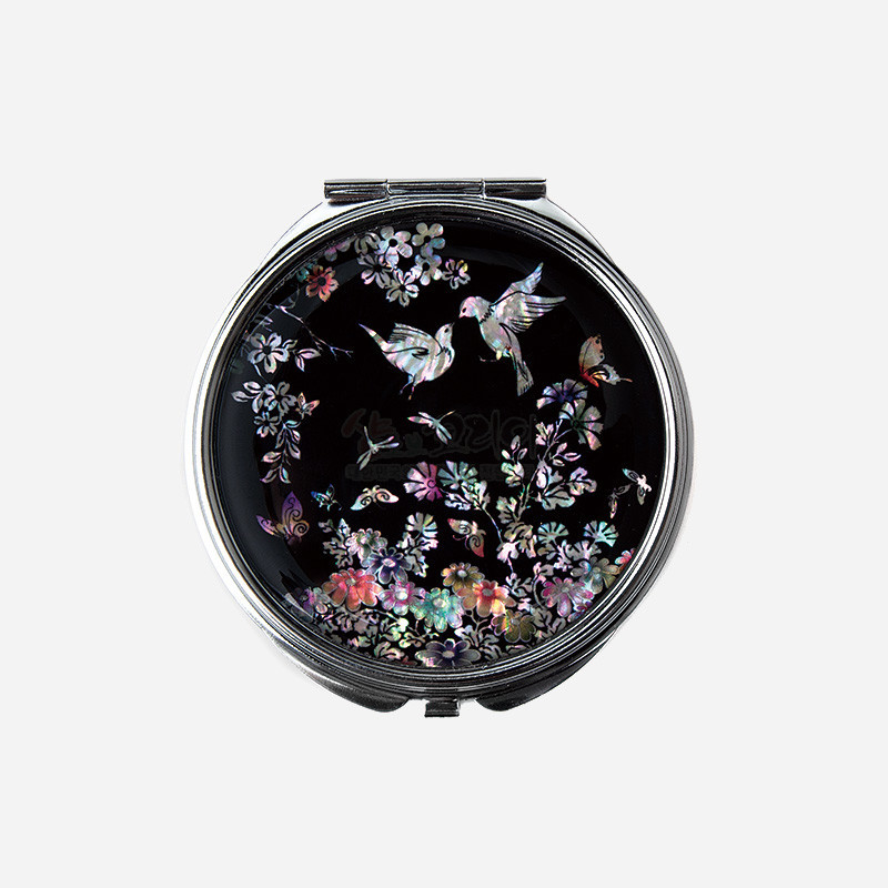 자개손거울- 화조도