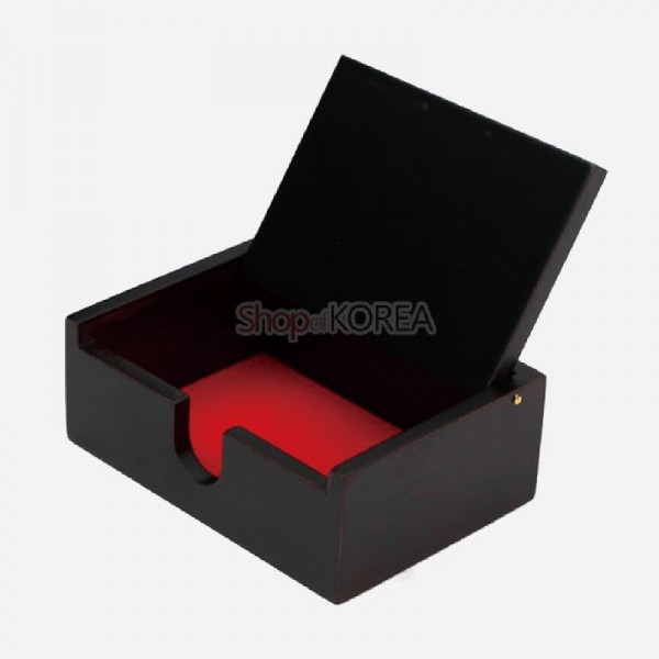 나전칠기 한지명함함-청학 - 고급스러운 한지와 자개의 조화