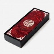 나전칠기 한지필함-적매화