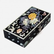 나전칠기 색목단-직보석함