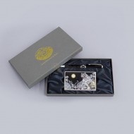 명함케이스와 볼펜2종세트-백호