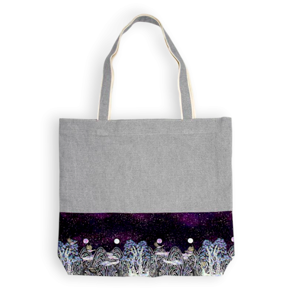 린넨 일월오봉도 에코백