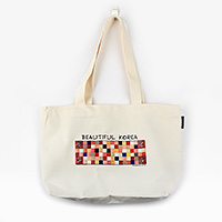 3D 친환경 입체발포 에코백 - 조각보