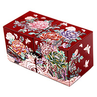 쌍합 목단 적색, 자개 숲으로의 초대