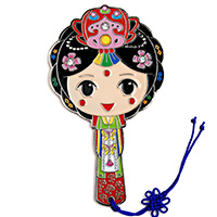 한복손거울-신부