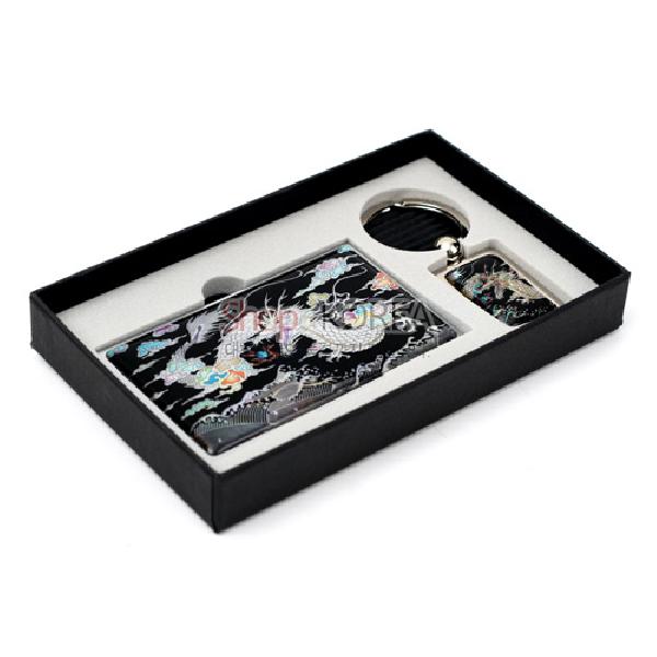 명함케이스-용 2종세트 - 권위의 상징인 용무늬가 담긴