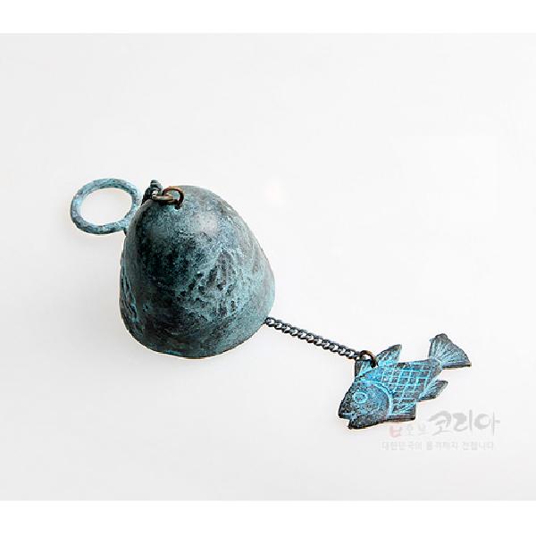 벽걸이 풍경종中 - 벼타작[청색] - 소리가 아름다운 풍경종