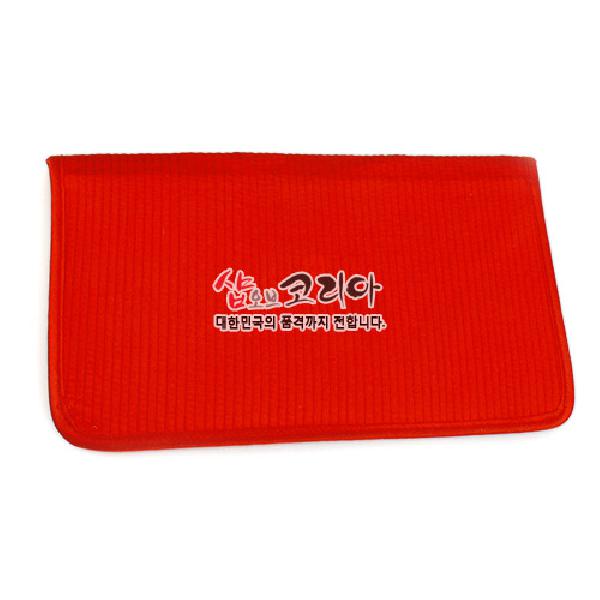 [소산당]누비수(秀) 지갑大-나비매듭[적색] - 나비 매듭을 예쁘게 만든 누비수지갑
