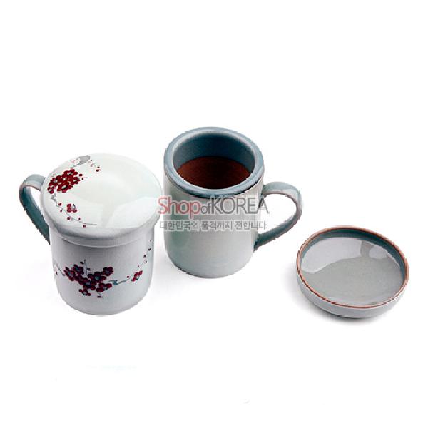 청자매화 2인머그세트 - 청자의 멋이 아름다운 2인 머그세트