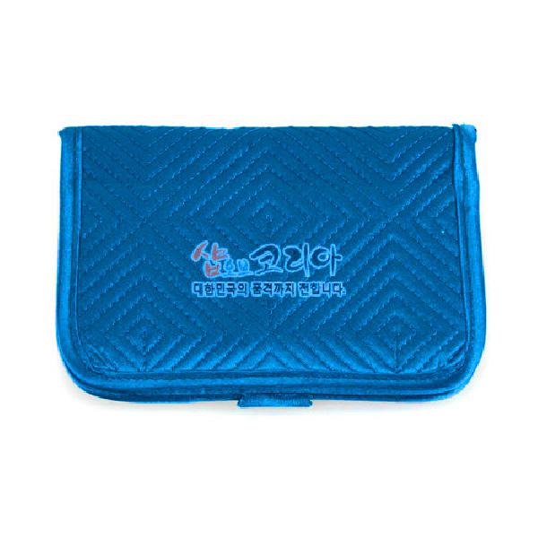 [소산당]누비수(秀)카드지갑 [청색] - 예쁜 디자인과 실용적인 지갑