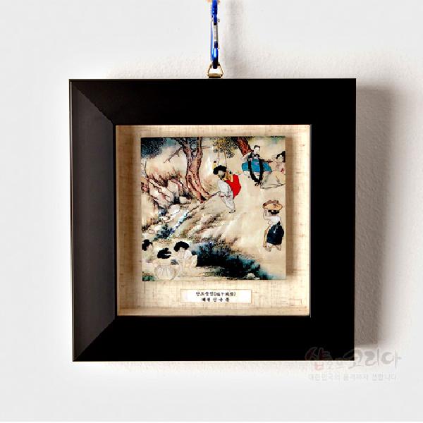 나전 미니액자-단오풍정