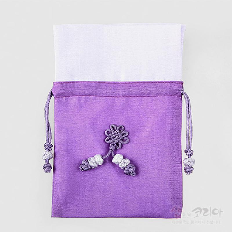 매듭주머니小 [연자색]