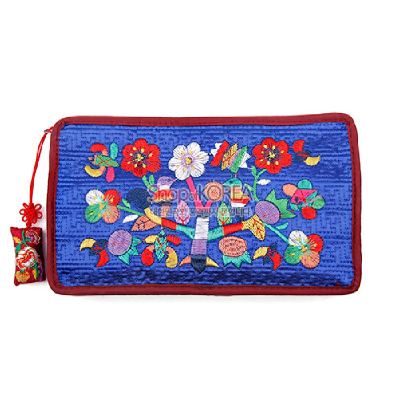 수사각파우치-청색